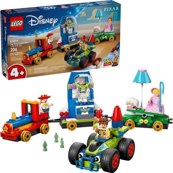 LEGO 43264 Voz za proslavu i RC automobil iz Priče o igračkama