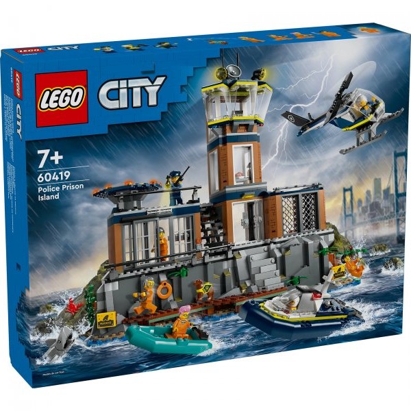 LEGO 60419 Policijsko zatvorsko ostrvo