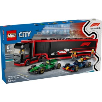 LEGO 60445 F1® kamion sa RB20 i AMR24 F1® formulama