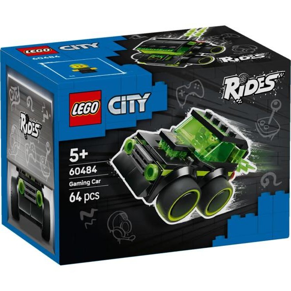 LEGO 60484 Vozila – Gejmerski trkački automobil