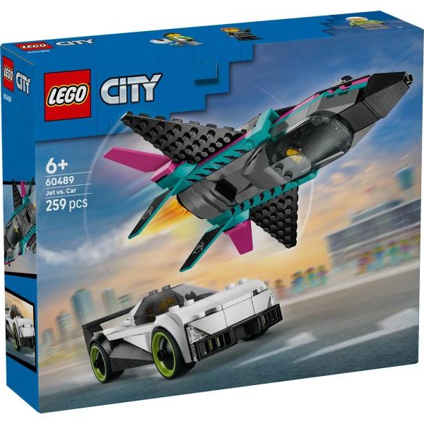 LEGO 60489 Mlaznjak protiv automobila