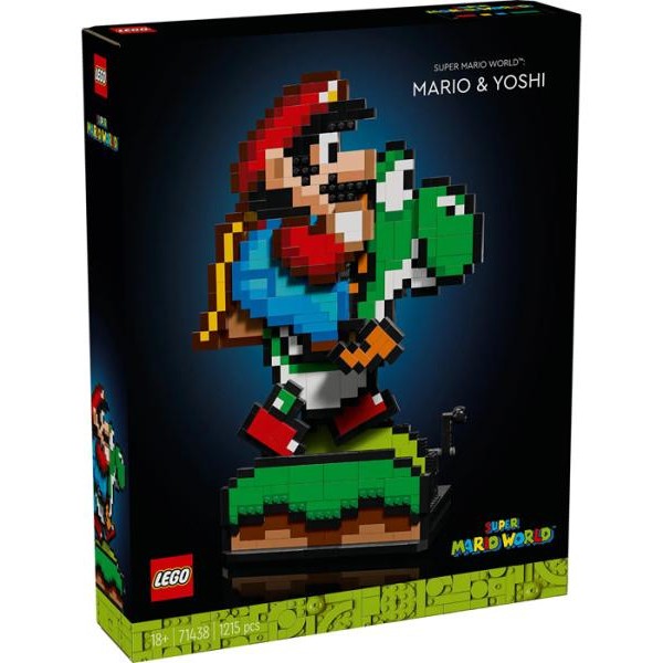 LEGO 71438 Super Mario svet™: Mario i Yoshi