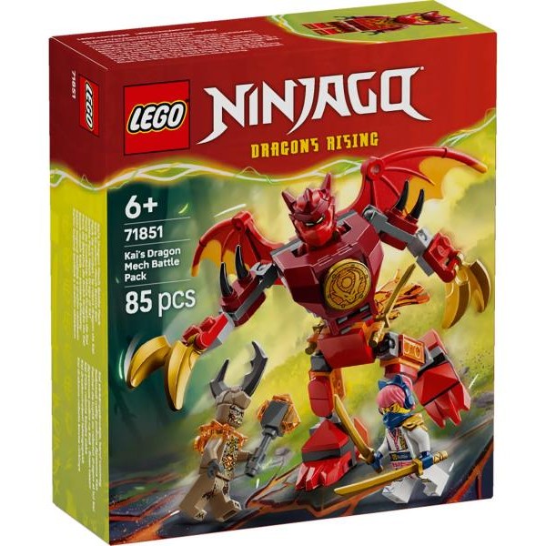 LEGO 71851 Kajev zmajeviti mek – borbeno pakovanje