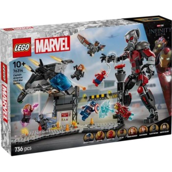 LEGO 76314 Kapetan Amerika: Građanski rat – akciona bitka