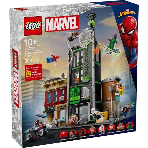 LEGO 76324 Spajdermen protiv Oskorpa