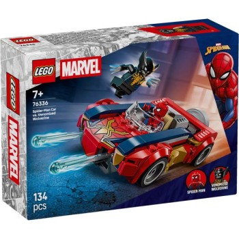 LEGO 76336 Spajdermenov auto protiv venomizovanog Vulverina