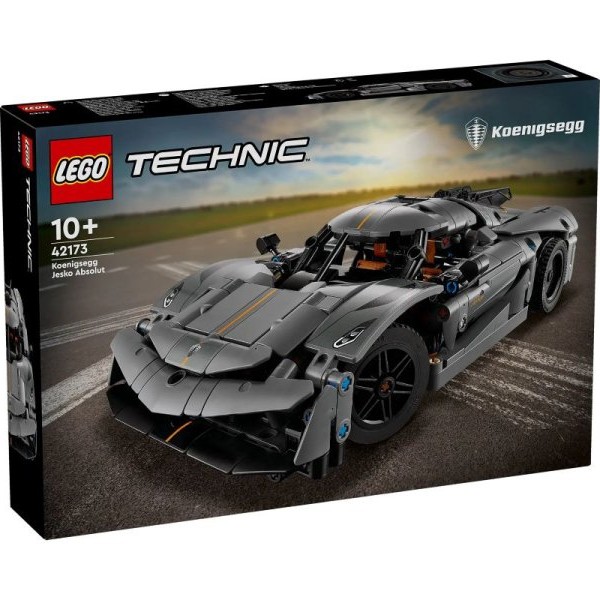 LEGO Koenigsegg Jesko Absolut sivi hiperautomobil 42173