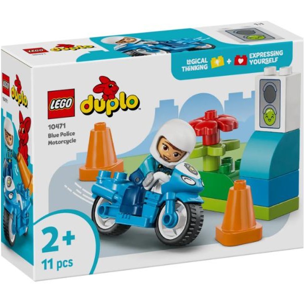 LEGO Plavi policijski motocikl