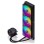 LevelPlay Combat Liquid 360 HUD AIO crno vodeno hladnjenje sa ekranom KRW-H13NN-20APN-GN1
