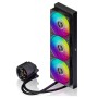 LevelPlay Combat Liquid 360 HUD AIO crno vodeno hladnjenje sa ekranom KRW-H13NN-20APN-GN1