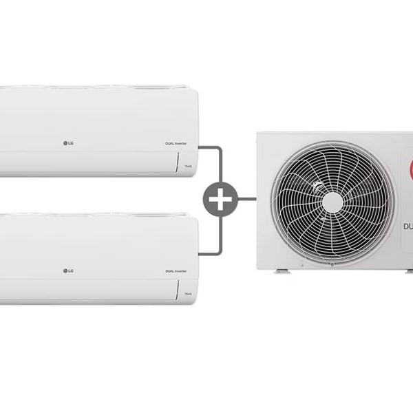 LG 2 in 1 DUALCOOL Fiksni Multi 2,6 + 3,5 kW klima uređaj