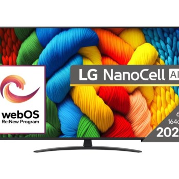 LG 65NANO81A3A 4K HDR NanoCell Smart TV 2025