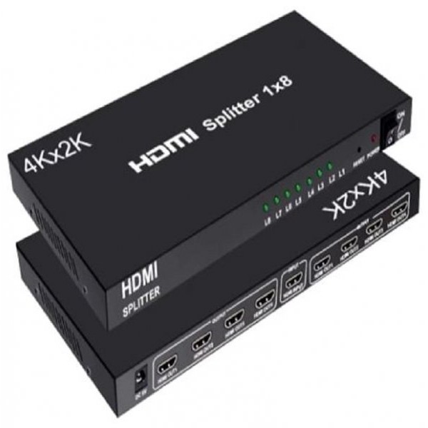 LINKOM HDMI Spliter 1x8 2.0V (4K @ 60Hz) (666)