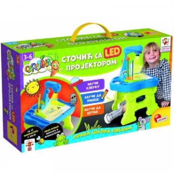 LISCIANI Carotina SR Edukativni Sto sa LED projektorom RS88614