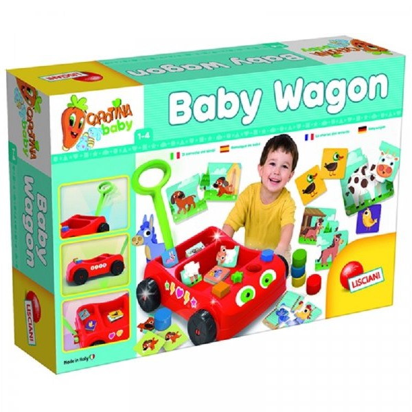 LISCIANI Edukativna igra Vozilo Baby Wagon Carotina 35481