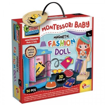 LISCIANI Montesori Edukativna kutija Fashion Doll 98361