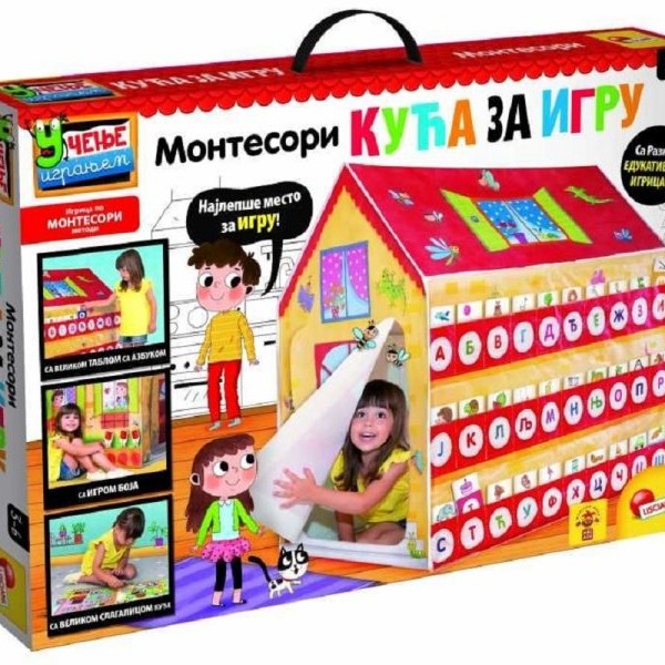 LISCIANI Montesori SR Edukativni set - Kuca za Igru RS88782