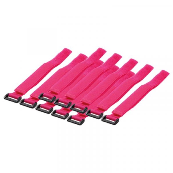 LOGILINK Čičak trakice za vezivanje kablova Velcro 500x20mm 10kom (Roze)