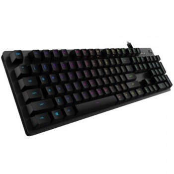 LOGITECH G512 Carbon RGB Mechanical Gaming Keyboard, GX Blue - Carbon US