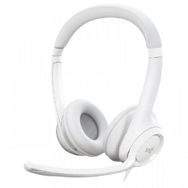 LOGITECH H390 Stereo Headset slušalice sa mikrofonom, bele