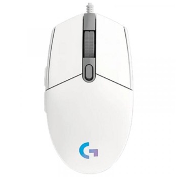 LOGITECH LOGITECH Gejmerski miš G203 LIGHTSYNC (Beli)