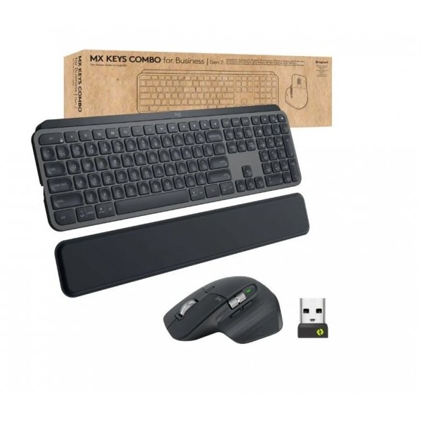 LOGITECH MX Keys Combo For Business, Gen 2 - Graphite US