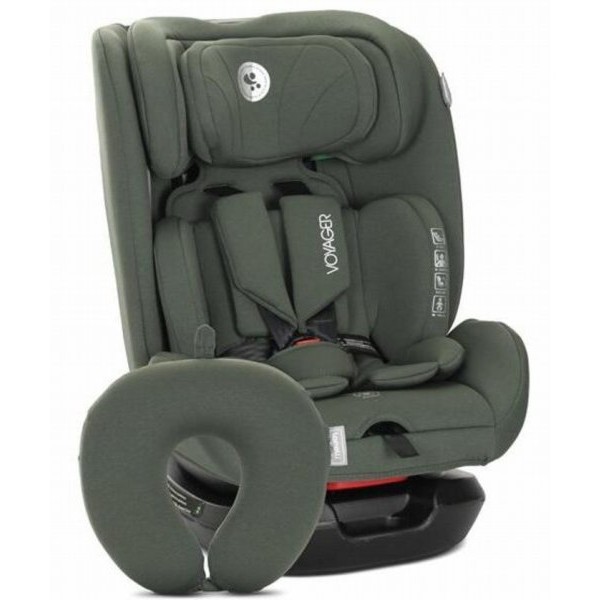 LORELLI BERTONI AUTO SEDISTE VOYAGER I-SIZE (40-150cm) - GREEN + JASTUK ZA PUTOVANJE