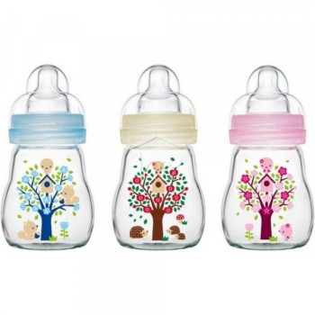 MAM Feel Good staklena flašica 0m+ 170ml