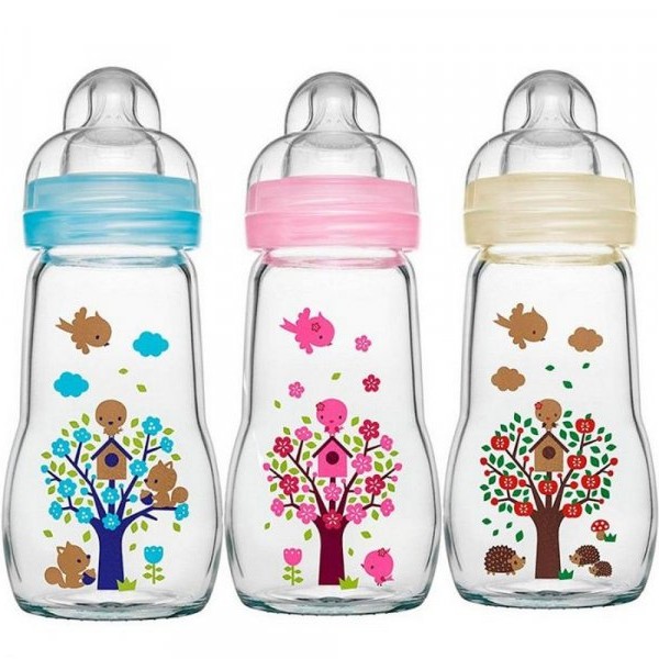 MAM Feel Good staklena flašica 2m+ 260ml