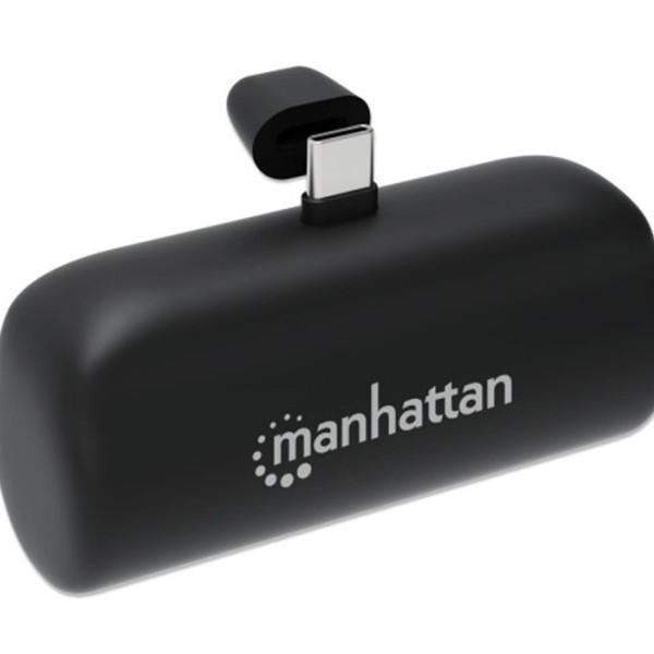 MANHATTAN Powerbank Manhattan 102612 5000mAh 20W/Black/USB-C