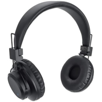 MANHATTAN Slušalice sa mikrofonom Sound Science 165389 Bluetooth crne