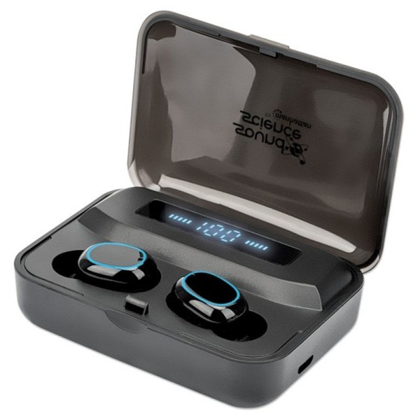 MANHATTAN Slušalice TWS 180382 Bluetooth 5.0 crne