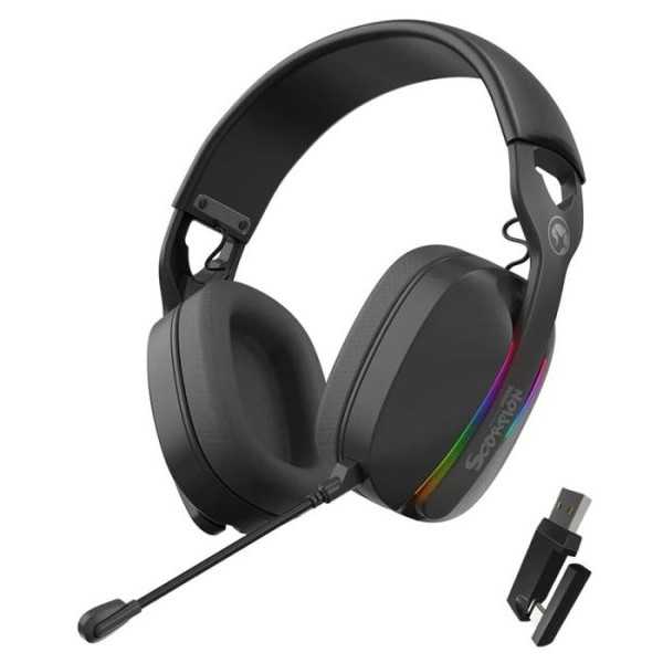 MARVO SLUŠALICE WIRELESS MARVO HG9086W BK CRNE