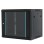 MAXPRO LINE Rack orman nazidni, 9U, 600x450, staklena vrata