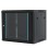 MAXPRO LINE Rack orman nazidni, 9U, 600x600, staklena vrata