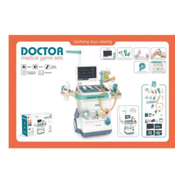 MERX Igračka doktorski set 26 kom