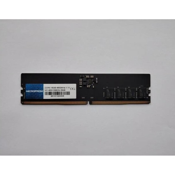 Microfrom 16GB DIMM DDR5 4800MHz crna PC4800-16GB