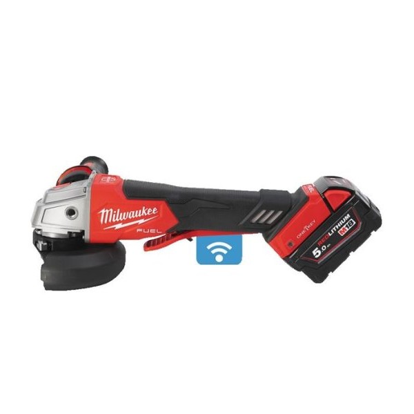 MILWAUKEE Akumulatorska brusilica 125mm 18V ONE KEY – M18ONEFSAG125XPDB-502X
