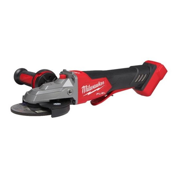 MILWAUKEE Akumulatorska brusilica 125mm sa pljosnatom glavom 18V – M18FSAGF125XPDB-0X