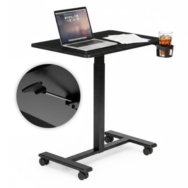 ModernHome Mobilni podesivi sto 70x48 cm Laptop sto sa podesavanjem visine 71.5–112 cm