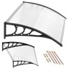 ModernHome NADSTREŠNICA ZA ULAZNA VRATA 150X80 CM