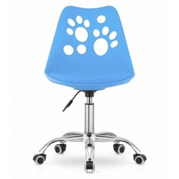 ModernHome Stolica Print Blue