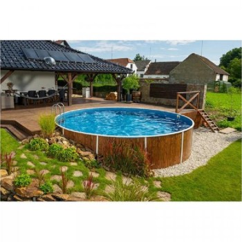 MOUNTFIELD Porodični bazen ratan 360x120cm Azuro Wood