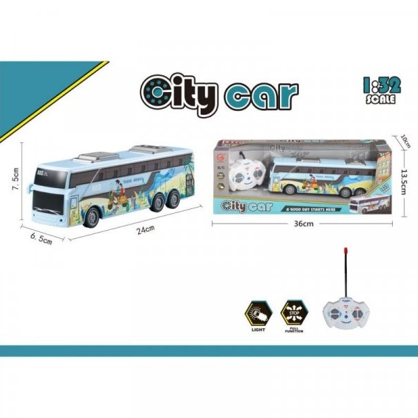 MRX TOYS Igračka R/C autobus 1:32