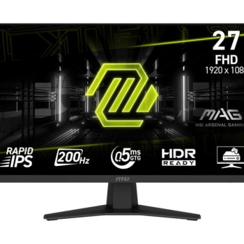 MSI 27'' MAG 274F IPS FHD, 0,5ms, 200Hz, HDMI, DP