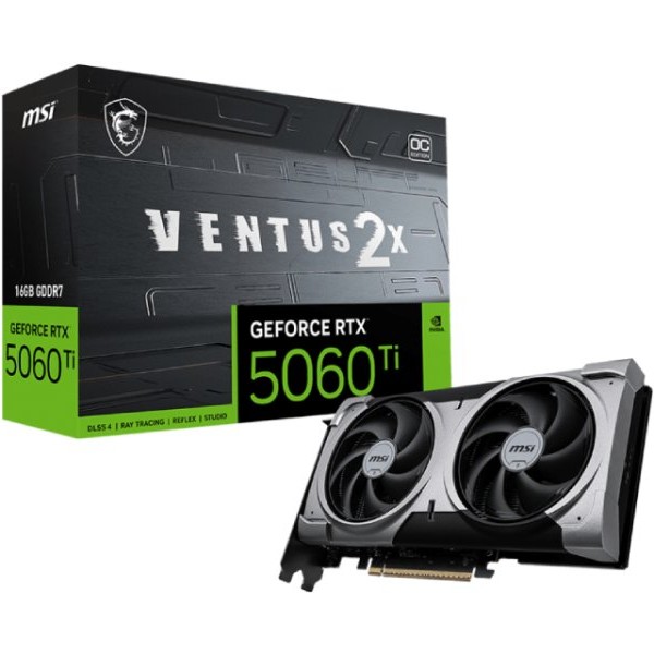 MSI GeForce RTX 5060 Ti 16G VENTUS 2X OC PLUS