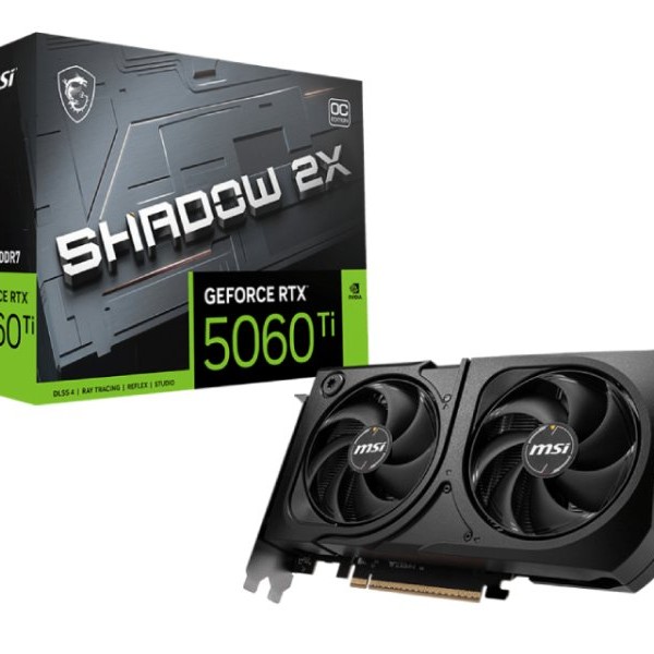 MSI GeForce RTX 5060 TI 8G 128bit RTX 5060 Ti 8G SHADOW 2X OC PLUS grafička karta
