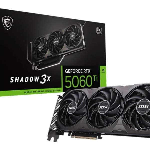 MSI GeForce RTX 5060 Ti 8G SHADOW 3X OC CLASSIC