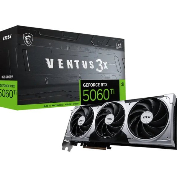 MSI GeForce RTX 5060 Ti 8G VENTUS 3X OC