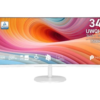 MSI PRO MP341CQ E12 UWQHD 120Hz AdaptiveSync Curved